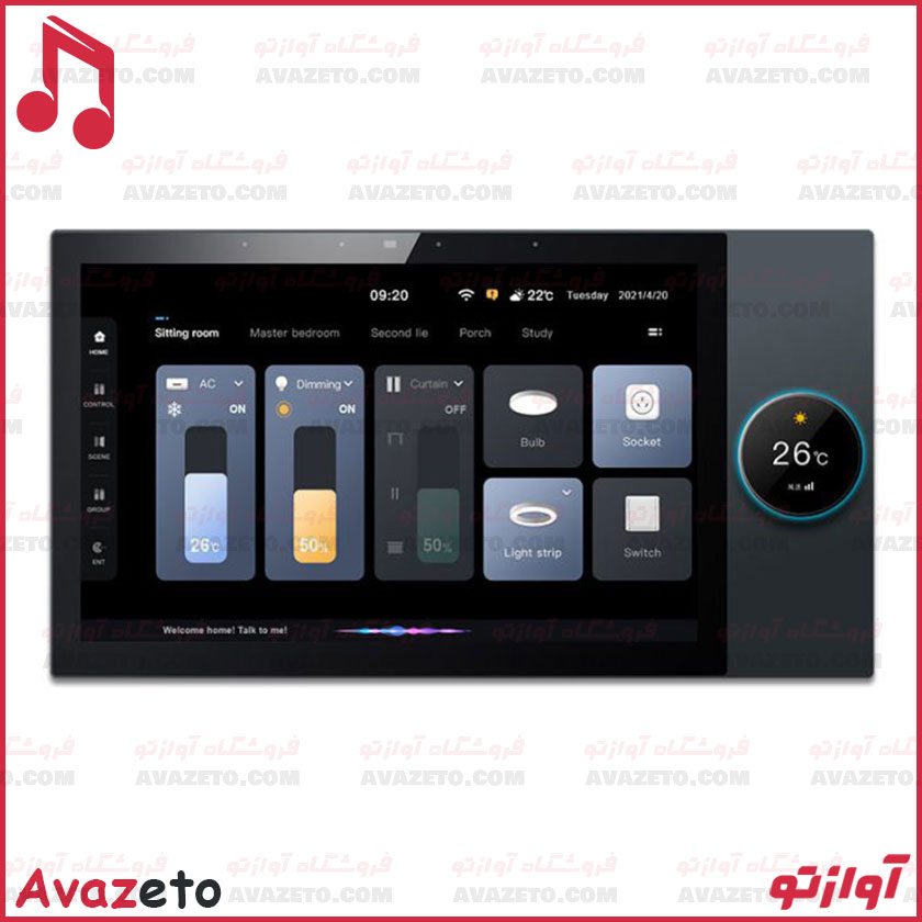 تاچ پنل 10 اینچ اندرویدی شوک SHOCK S10
