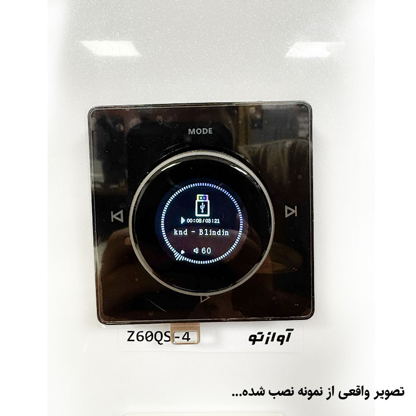 تصویر واقعی از تاچ پنل Z60QS-4 شاک