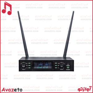 میکروفون بی‌سیم دو یقه‌ای و دو هدمیک شاک SHOCK SH-850